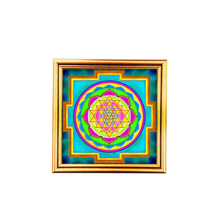 Yantra für Glück, Reichtum und Zufriedenheit