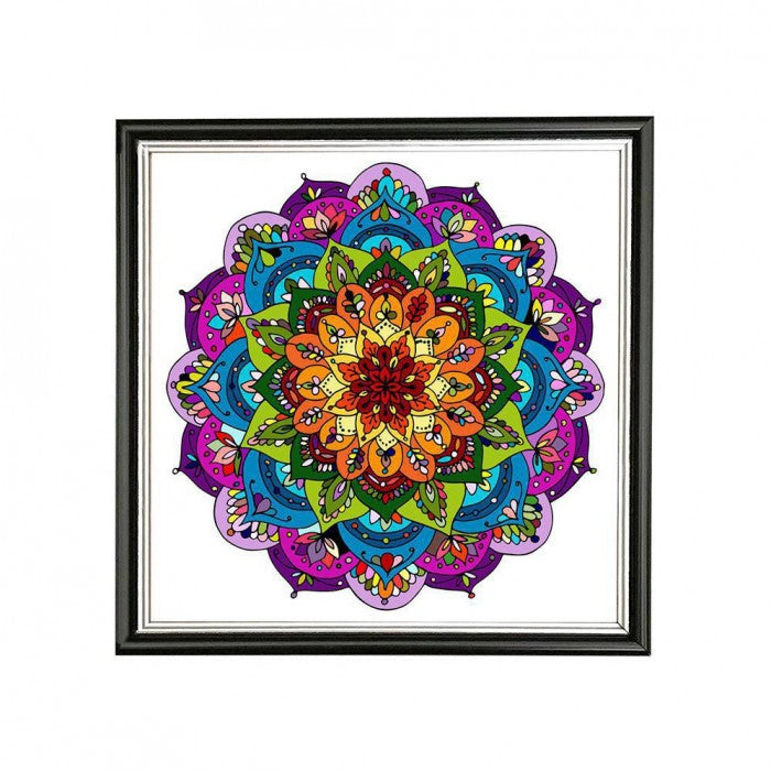Mandala der Freude, des Optimismus und der positiven Energie