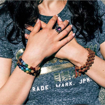 Pulseira para a Cura dos 7 Chakras