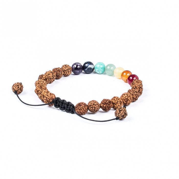Pulseira para a Cura dos 7 Chakras - para homem