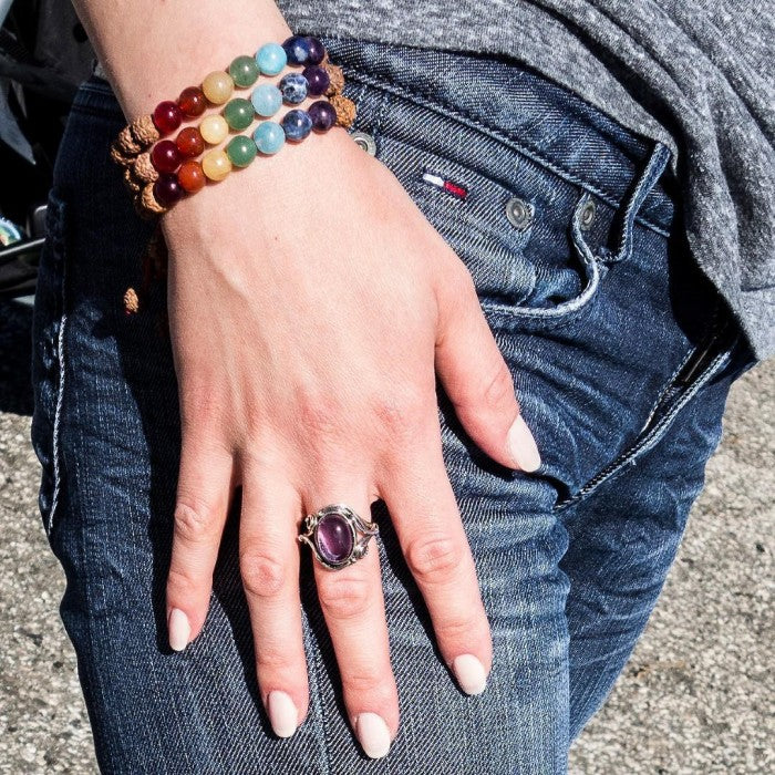 Pulseira para a Cura dos 7 Chakras